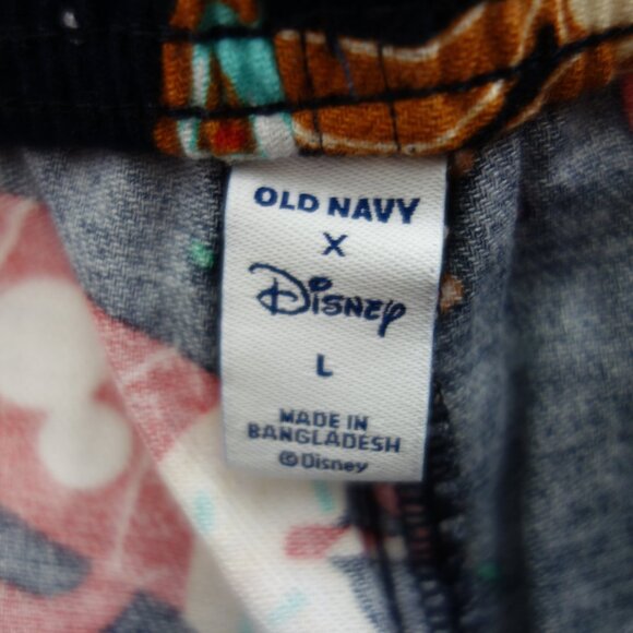 Old Navy x Disney Mid-Rise Printed Flannel Pajama Pants for Men (L) NWT! - Picture 9 of 10